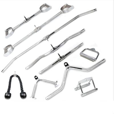 China High Quality Durable Chrome Steel Elbow Elbow Triceps Barbell Accessories Barbell Fitness Accessories for sale