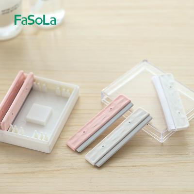 China FaSoLa Stainless Steel Rhombic Anti-Slip Eyebrow Shaping Blade Eyebrow Razor (5 Pcs) for sale