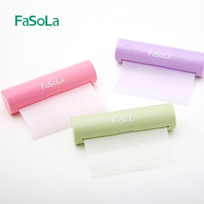 China FaSoLa Soap Base Cleaning Hand Slices Travel Portable Soap Paper for sale