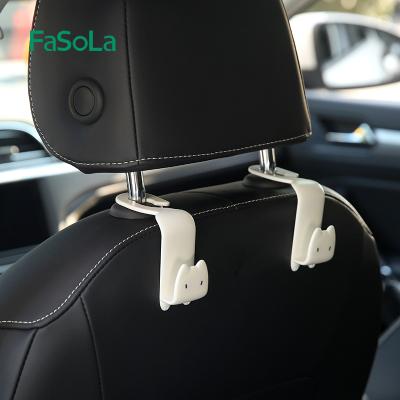 China Cute/Cartoon FaSoLa Car Interior Hook Of Small Front-line Interior Hook Of Car Back Seat Cartoon Supplies Decoration for sale