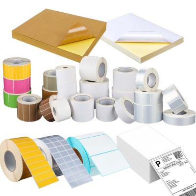 China Qianheng oem oem labels high price viscosity a4 waterproof custom strong size thermal label custom printing paper stickers for sale