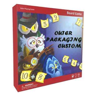 China Indoor Games Game Qianheng Customized Family Board Games Card Game Custom Printing Manufacturer for sale