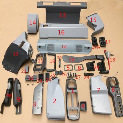 China Machinery Repair Shops Excavator Cab Plastic Trim Panel ForPC130 PC160 PC200 PC240 PC270 PC360-7 Plastic Panel Interior Panel Toolbox Hot sale for sale