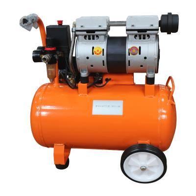 China 120V-230V 30L 550W Dental Silent Oil Free Air Compressor for sale