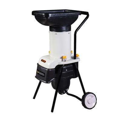 China Garden Chipping Wood Chipper Wood Feed and Leaf Shredder Three Way Powerful Electric Garden Shredder MYAITOOL for sale