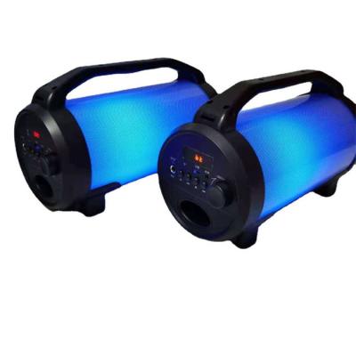 China Wireless Charger For Mobile Phone Factory Flame Light Speaker Subwoofer High Quality Home Audio Outdoor Colorful Lights Flash Speaker for sale