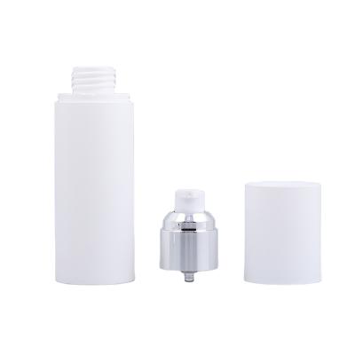 China Pretty Design 30ml 50ml Cosmetic Plastic Press Lotion Airless Bottle for sale