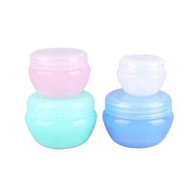 China Plastic Skin Care Cream Jars 10ml Mini 5g Cream Jar for sale