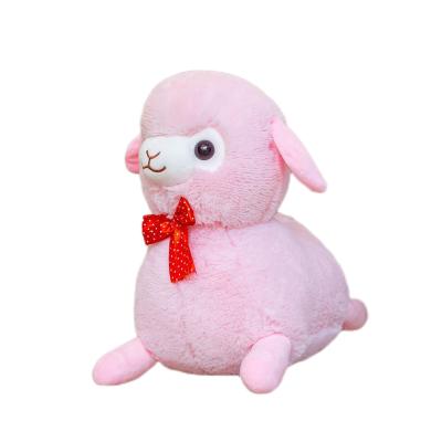 China Cute Animal Doll Unique Design 45CM Short Plush Color Customized Customized Toy Popular Kids Toys Soft Alpaca Stuffed Animals for sale