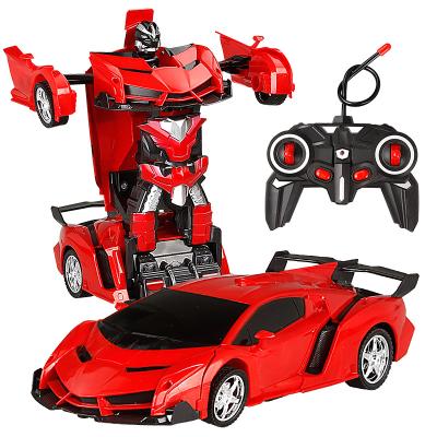 China 2022 New Fashion Model 2022 RC Deformation Car Analog Remote Control Racing Toys High Quality 1:18 Series Remote Control for sale