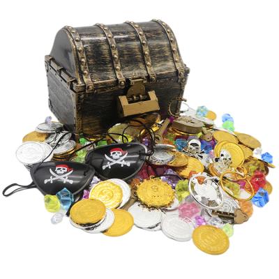 China Wholesale Various Adventure Game Pirate Treasure Chest Toys For Kids Halloween for sale