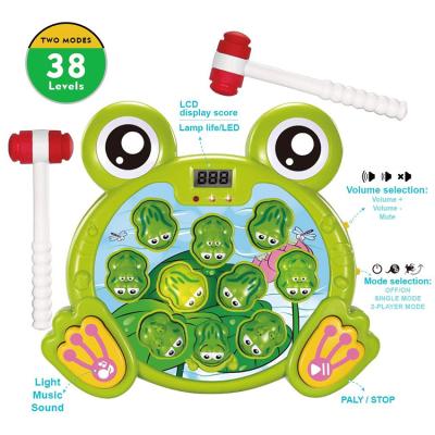 China Eco-friendly Material Fine Modern Plastic Material Beat A Frog Game Other Kids Educational Toys for sale