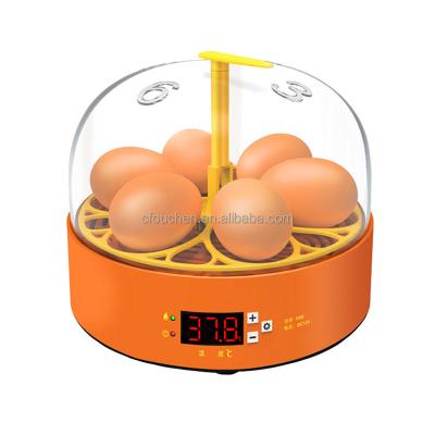 China Small 6 Ouchen egg incubator machine toys mini multi-function commercial egg incubator sale for kids gift for sale