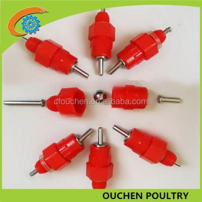 China Farms OUCHEN Poultry Chicken Nipple Drinker Feeding Nipple for sale