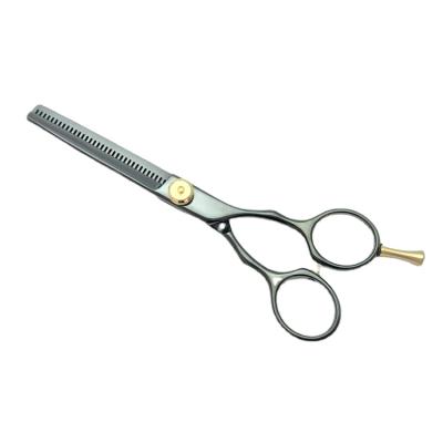 China Thinning Scissors Black Titanium Titanium Hair Cutting Scissors for sale