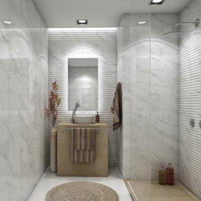 China Modern Popular Greek White Marble Wall Tile 20mm Thickness Volakas White Marble Price for sale