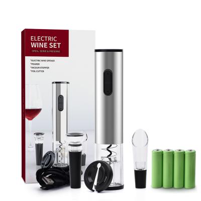 China Rechargeable Automatic Wine Bottle Opener Dropshipping Products Eelectric Wine Bottle Opener Sale Stainless Steel Best Battery Operated for sale