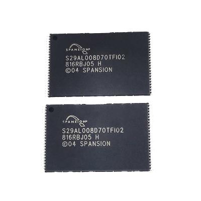 China Original Integrated Circuits S29AL008D70TFI02 S29AL008D70TF102 TSSOP48 S29AL008D70TF102 NAND flash memory chip for sale