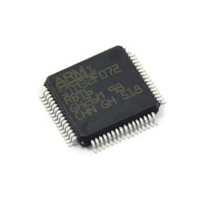 China Shenzhen cxcw STM32F072RBT6 LQFP-64 Cortex-M0 32 MCU chip 100% original electronic microprocessor K for sale