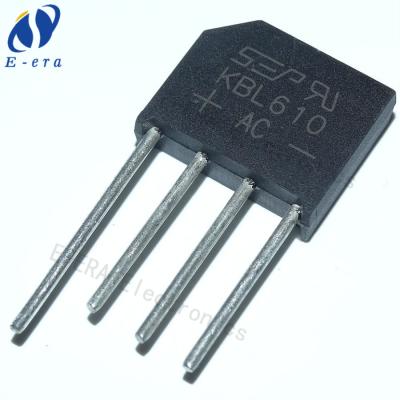 China KBL610 DIP-4 6 Amp 1000V KBL610 Bridge Rectifier Price List for sale