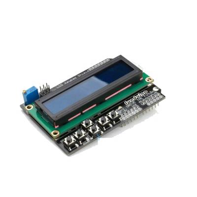 China Character LCD1602 LCD input and output expansion board LCD keypad shield 20.5mm*41mm for sale