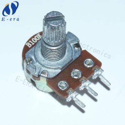 China b100k potentiometer 15mm carbon potentiometer knob made in china WH148 for sale