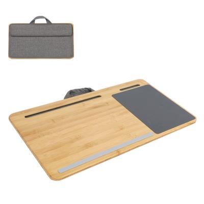 China Tray Lap Desk Student Knee Desktop Laptop Breathability Tablet Stand Laptop Table Desk Eco-Friendly/Portable/Strong Table Bamboo Laptop with Soft Cushion for sale