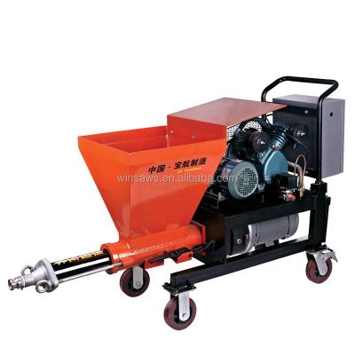 China Horizontal Construction Mortar Spray Machine / Cement Paint Sprayer /Mortar Pump for sale