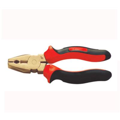 China Used to cut and hold factory direct wholesale plastic combination of metal or wire handle insulated electrician lineman pliers for sale