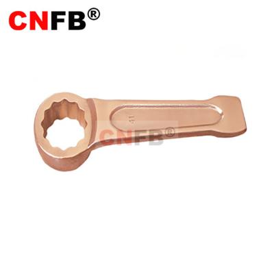 China Beryllium bronze and aluminum bronze alloys Non-sparking low price hardware wholesale hand tool bumping convex socket wrench for sale