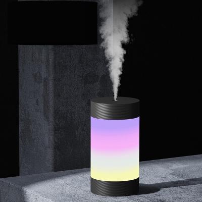 China Car LED Glow Light Air Humidifier Ultrasonic Cool Mist Personal Humidifier H2O Humificador For Car for sale