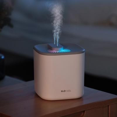 China Car Appliance Body Mist 3L Humidifier USB Diffuser LED Large Household Umidificador De AR for sale