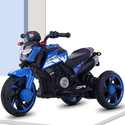 China 1 NEW 2022 Baby Ridding Super Long Resistance And Good Stability Children's Belt Drive Electric Motorcycle Tricycle for sale