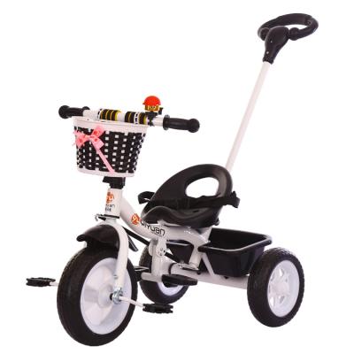 China Wholesale iron kids tricycle kids tricycle/baby tricycle kids with push handle for sale