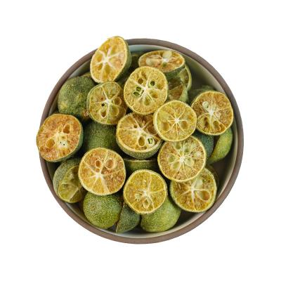 China Dried Healthy Natural Products Free Sample Dry Fruit Snack Freeze Dried Green Lemon for sale