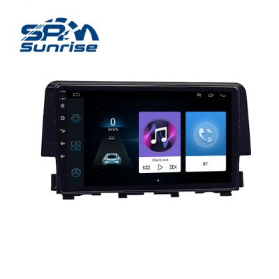 China Support Split-screen display for Honda Civic 2016-2017 9inch touch screen car DVD player gps navigation electronics wireless auto carplay wholesale for sale