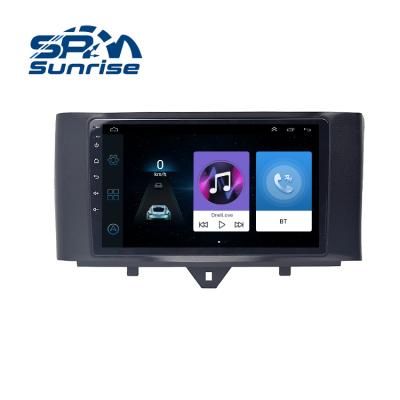 China Support Split-screen display for Benz Smart Fortwo 2010-2015 Gps 9inch navigation with BT Gps video radio IPS electronics auto carplay wireless wholesale for sale