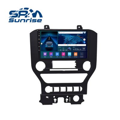 China Support Slot-screen Display For Ford Mustang High 2015-2019 9inch Car Radio Player For Sale Mini Steering Wheel Control Car Player Mirror Android Audio Link for sale