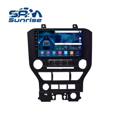 China Support Split-screen display for Ford Mustang Low 2015-2019 9inch car radio player for single car android player BT din mp3 wireless carplay for sale