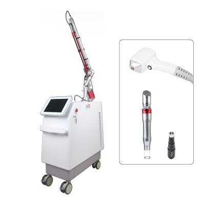 China Pigment Removal 2 in 1 808nm diode laser hair removal and 1064nm and 532nm pico switched pico nd yag laser tattoo removal picosecond laser for sale