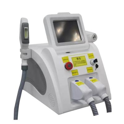 China Pigment Removal Machine 2 in 1 IPL 2 IPL ND Yag Laser Hair Removal ND Yag Laser High Quality IPL ND yag laser for sale