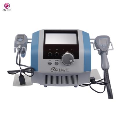 China Portable face lift rf skin tightening beauty machine for face rf+ultrasound slimming machine/ultrasonic facial beauty instrument for sale