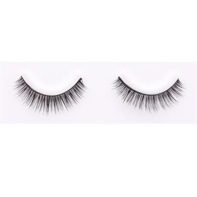 China High Quality Strip Eyelashes False Eyelashes Wholesale Natural Full Fan Eyelashes for sale