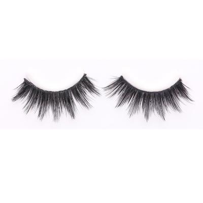 China High Quality Natural Tapered Mink Eyelashes Self Adhesive Eyelashes Eyelashes for sale