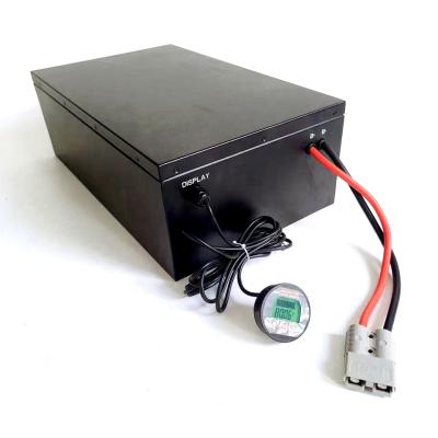 China Equipment Deep Cycle 76.8V 60ah Lithium Iron EV Car Battery Pack for sale