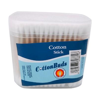 China Bud Swab Disposable Eyelash Buds Ear Remover Daily Cleaning Wooden Cotton Pads From China Supplier for sale