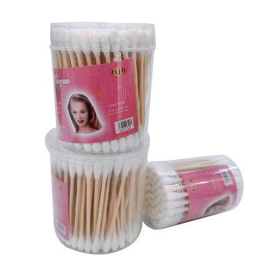 China Cheap swab q wax ear tips q daily cleaning medical ear swab bud swab headed cosmetic cotton swabs for sale