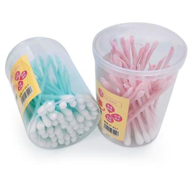 China Daily cleaning made in China high quality plastic pure convenient and practical cotton swabs easy to use for sale