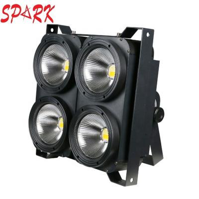 China Stage 4 Eyes Led Blinder Light 4x100w Backdrop Panel Attendant Light Party DJ Disco Stage Lights for sale