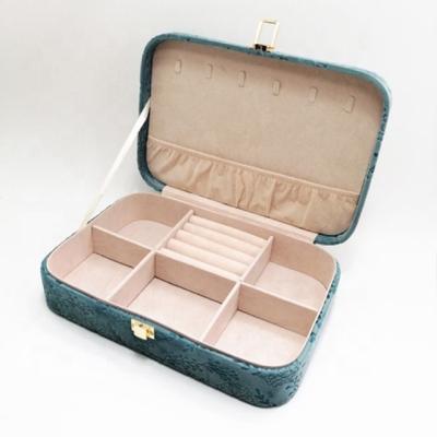 China Handmade simple innovative china products fabric jewelry storage box goods for sale